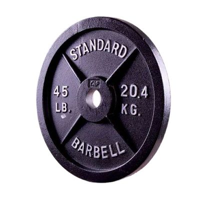 El tope olímpico del Barbell del levantamiento de pesas 2inch platea el poder de entrenamiento al por mayor que levanta diversos tamaños