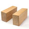 Equipo de madera amistoso Cherry Wooden Yoga Block Organic de impresión de encargo de la aptitud de Eco