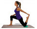 Ayuda ligera de la estera de la rodilla de la yoga de la ayuda del entrenamiento del gesto de la yoga de la PU de 20M M