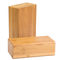 Equipo de madera amistoso Cherry Wooden Yoga Block Organic de impresión de encargo de la aptitud de Eco