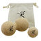 Cork Massage Ball natural flexible suave, madera colorea a Cork Ball grande