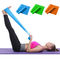 banda elástico de Pilates de la yoga del látex de 0.15m m 1.0m m para la aptitud de la yoga
