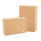 Ejercicio de encargo de la yoga de Logo Recyclable Wholesale Solid Natural Cork Yoga Block For Indoor